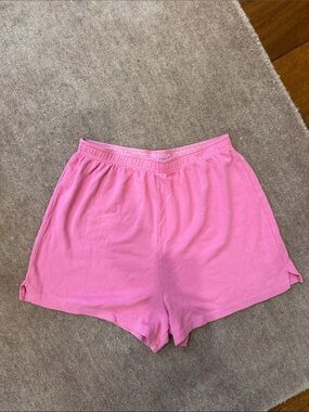 Outdoor Voices Pink Cozy Lounge Shorts